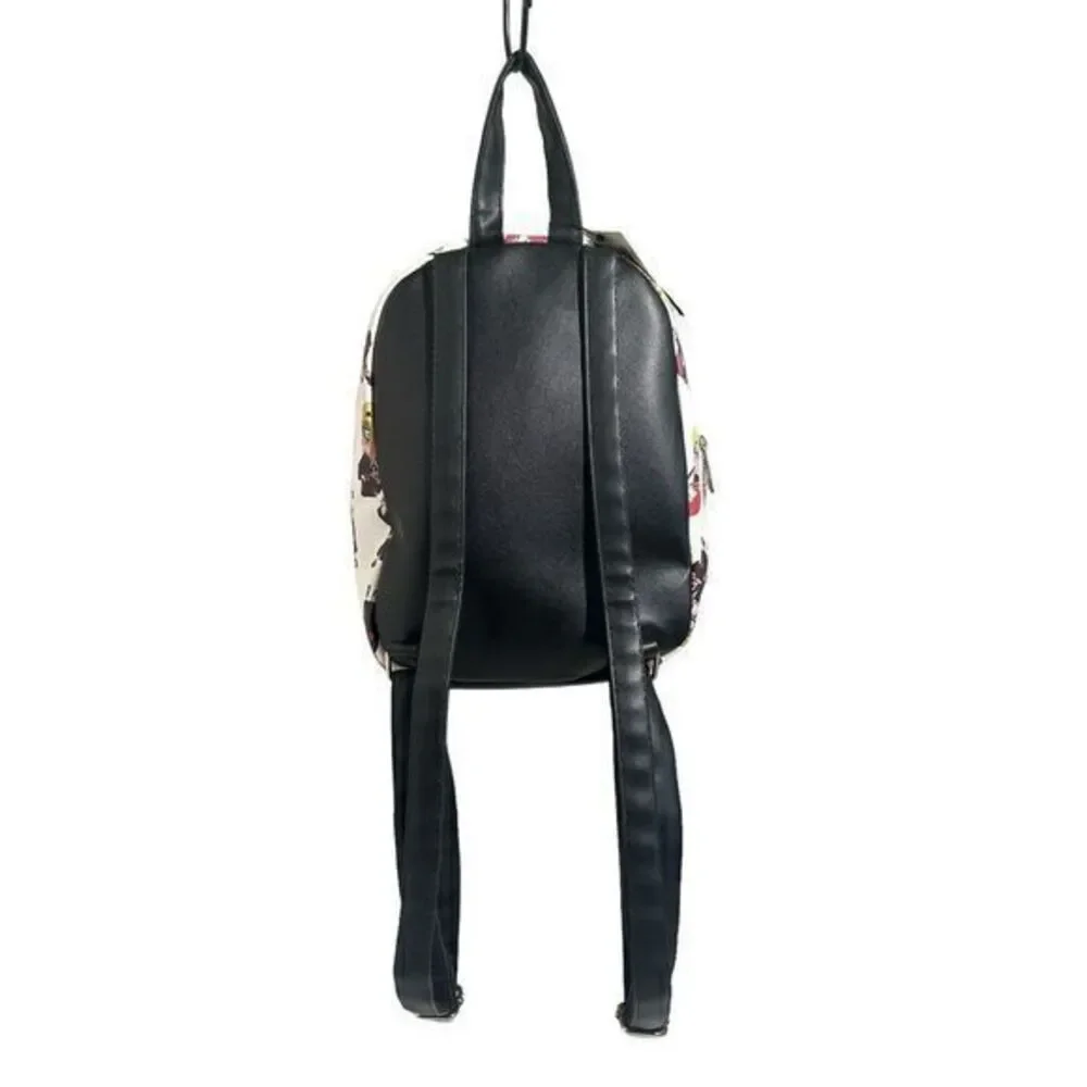 Naruto‎ Mini Backpack New With Tags White Black Adjustable Strap Anime